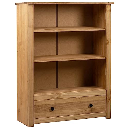 Bookcase,File Cabinet,Freestanding Shelves,Room Decoration,Display Cabinet,Modern Style,with 3 Layers and a Spacious Drawer,for Living Room,Home,31.5