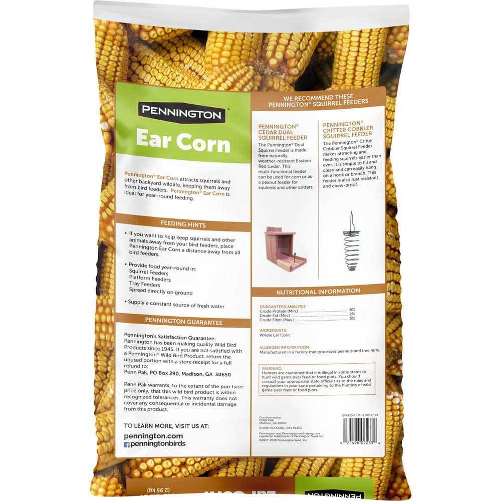 6.5 Lbs. Squirrels Ear Corn Cobs - Pet Supplies online store