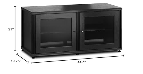 Salamander Synergy 221 A/V Cabinet (Cherry/Black)