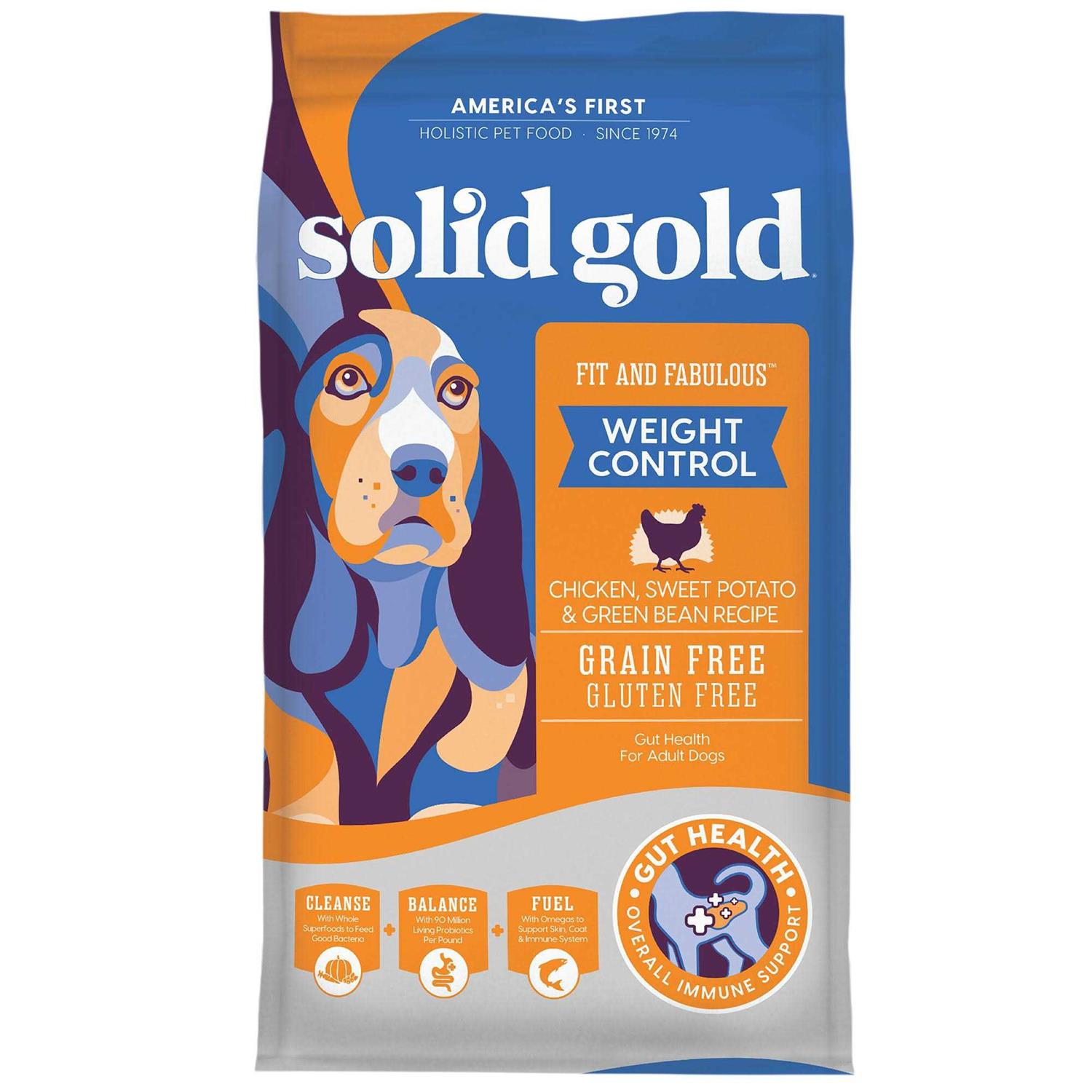 Solid Gold Fit Fabulous Weight Control Grain-Free Chicken - Pet Supplies online store