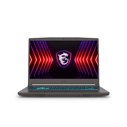 MSI Thin A15 15.6” 144Hz FHD Gaming Laptop: Ryzen 7-7735HS, NVIDIA Geforce RTX 4050, 16GB DDR5, 512GB NVMe SSD, Cooler Boost 5, Win 11: Black B7VE-214US