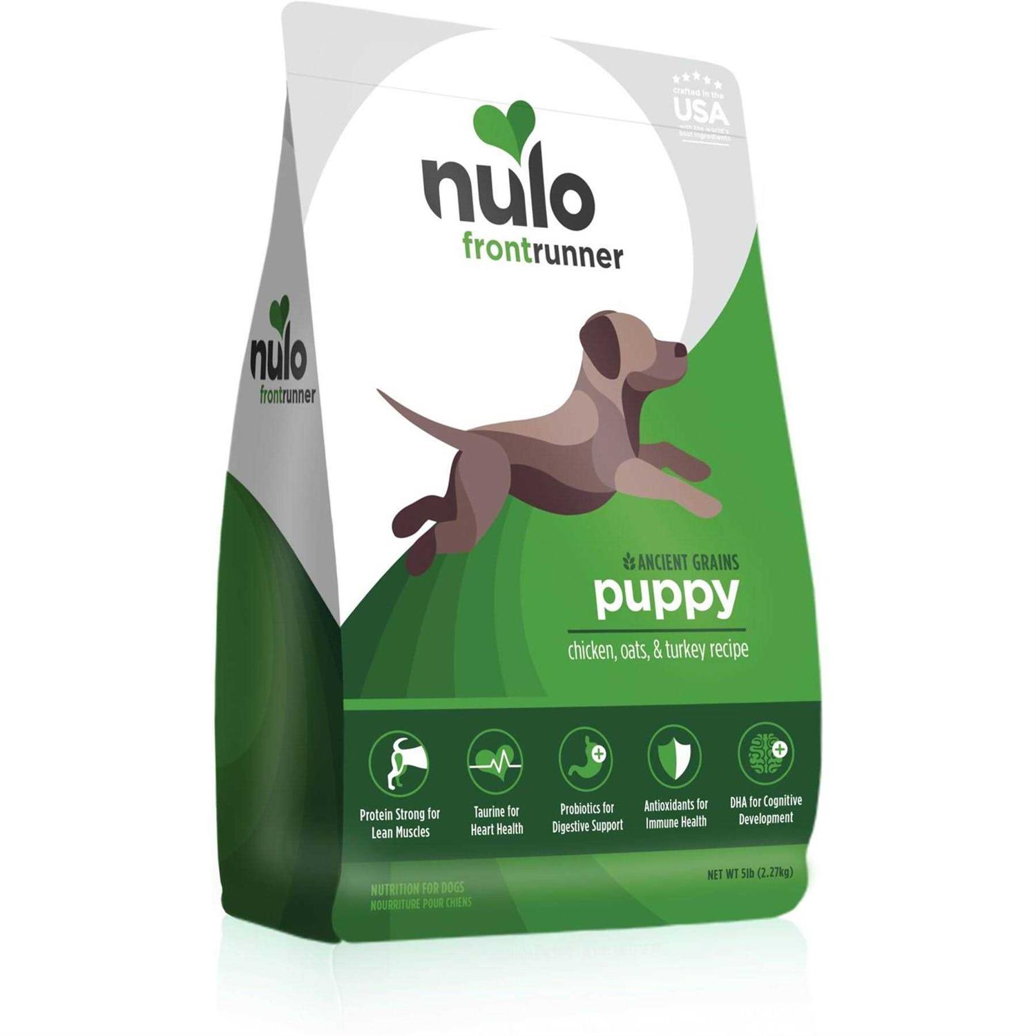 Nulo Frontrunner Chicken Oats & Turkey Dry Puppy Food - Pet Supplies online store