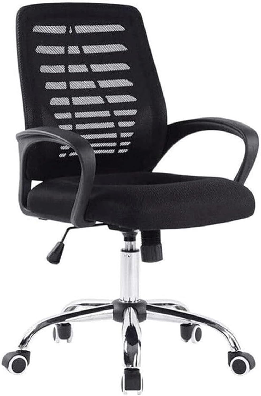 Breathable & Soft Office Chair Ergonomic Design Desk Chair with Silent PU Universal Wheels Computer Chair Lift Swivel Chair
