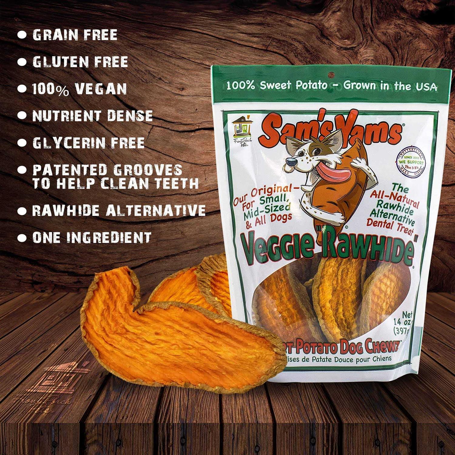 Sam's Yams Sweet Potato Dog Treats - Pet Supplies online store
