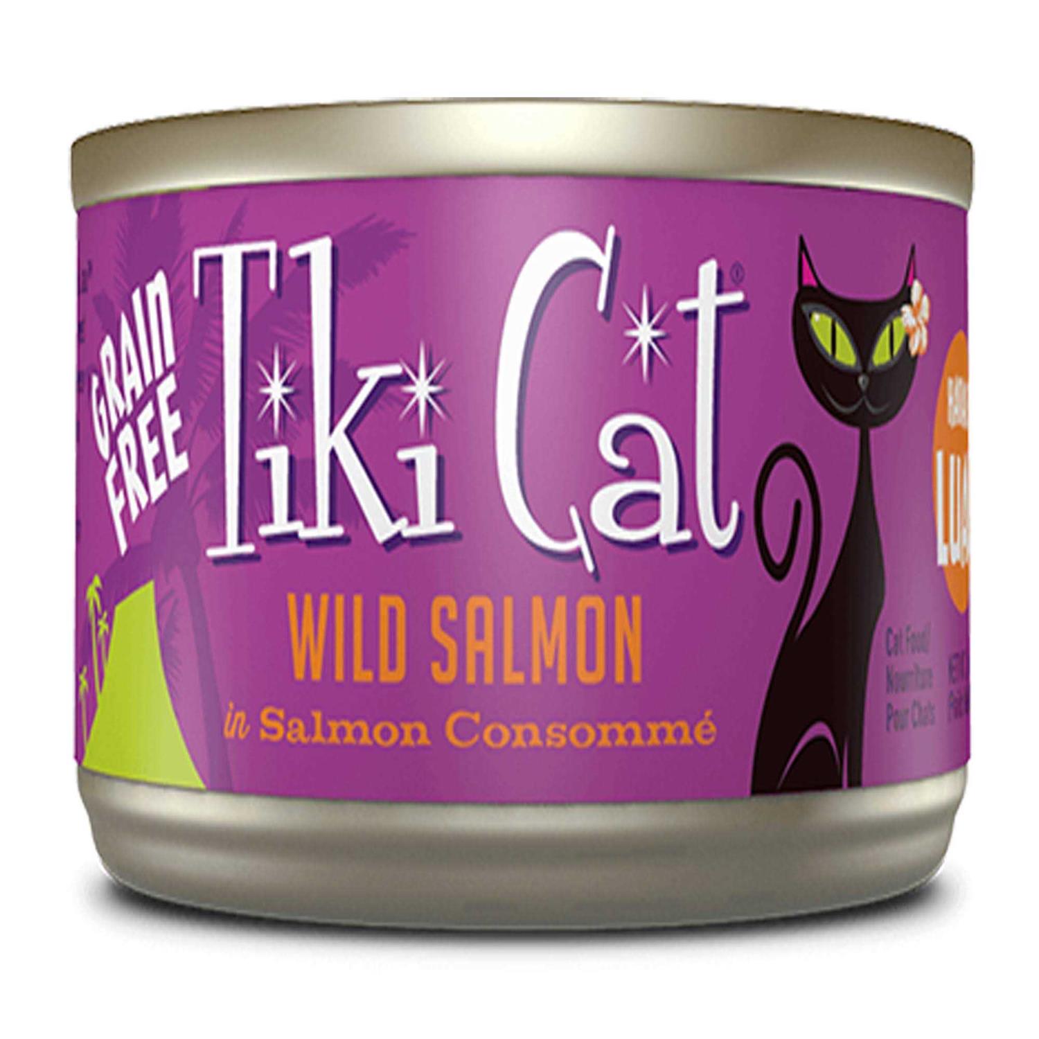Tiki Cat Hanalei Luau Wild Salmon Cat Food - Pet Supplies online store