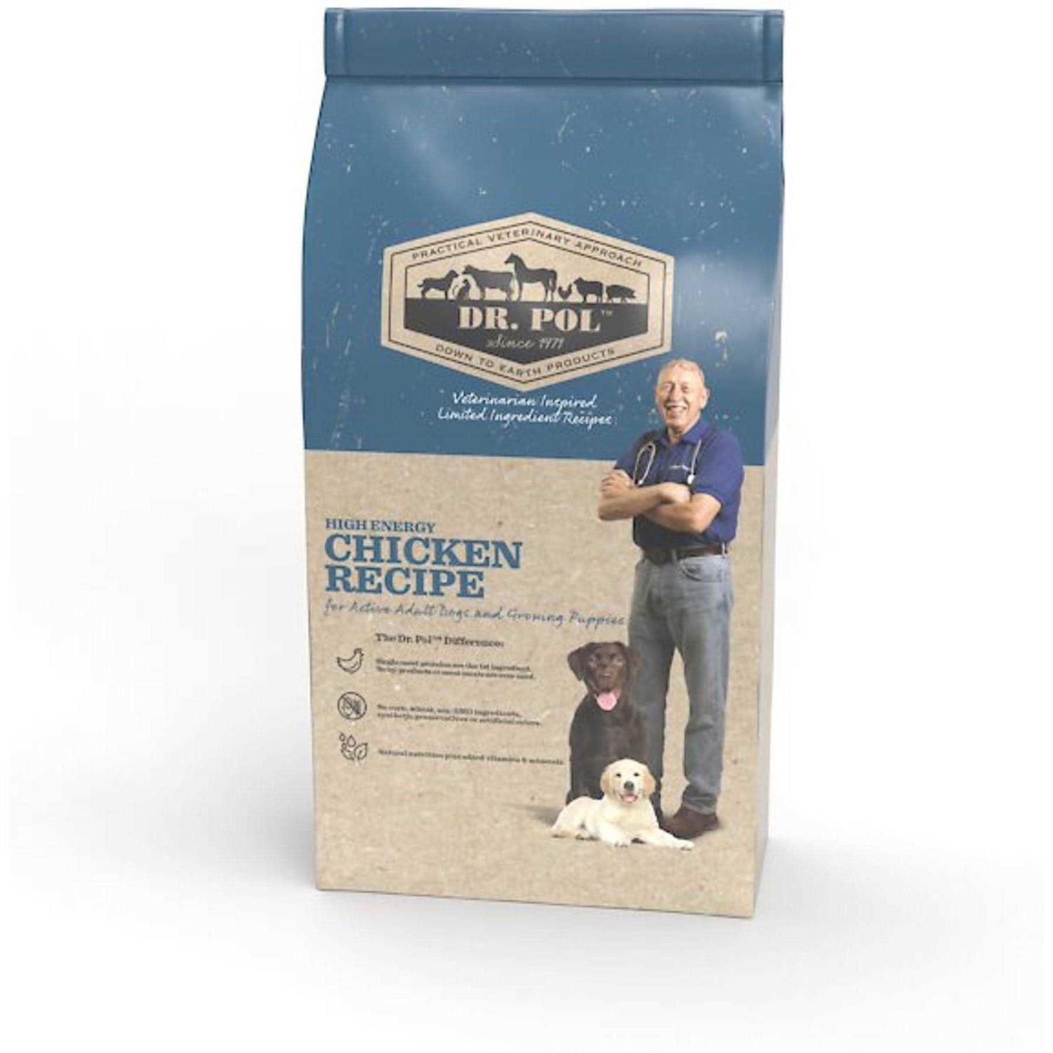 Dr. Pol High Energy Chicken Recipe Dry Dog Food - Pet Supplies online store