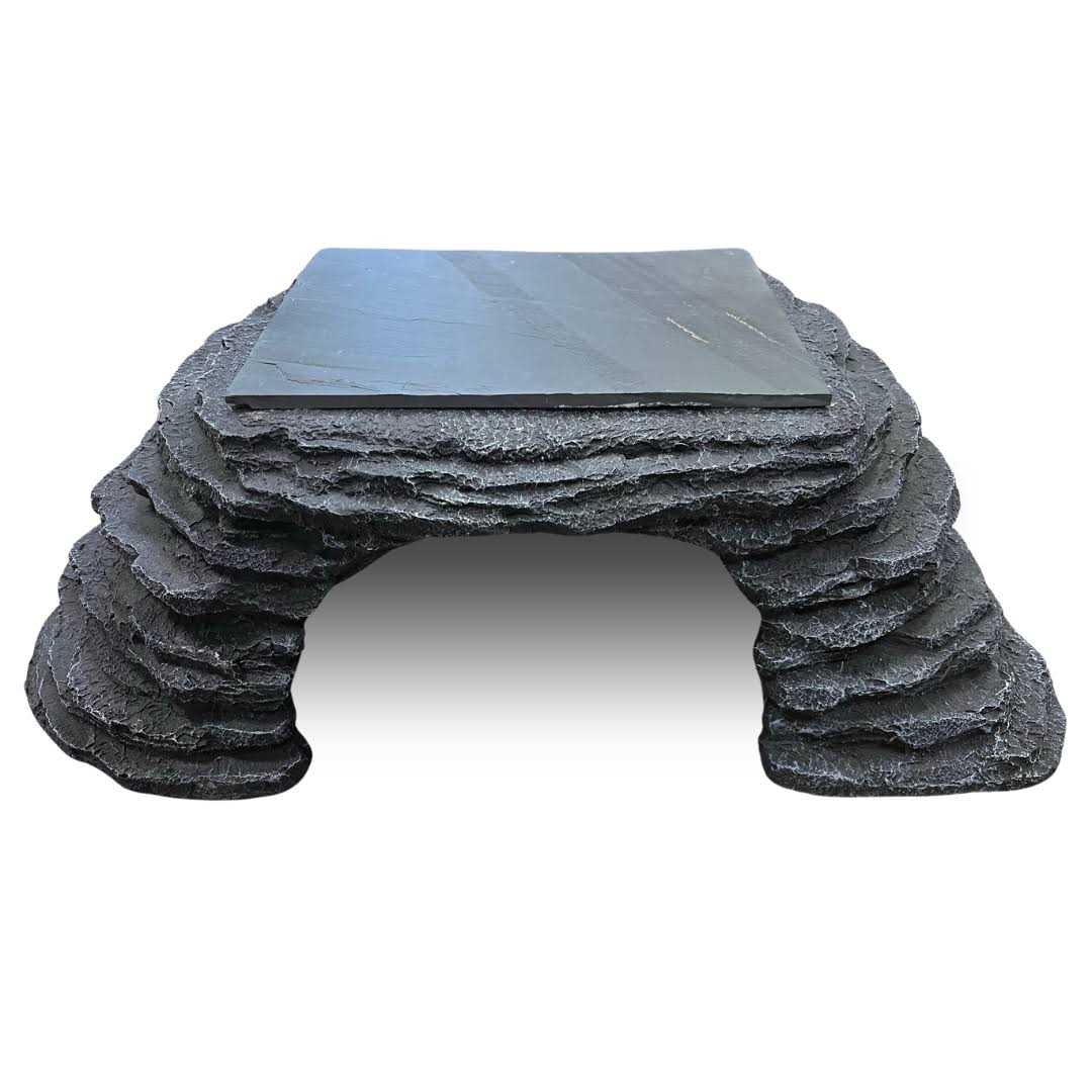 Zen Habitats Zen Cave Reptile Basking Platform, Stone - Pet Supplies online store