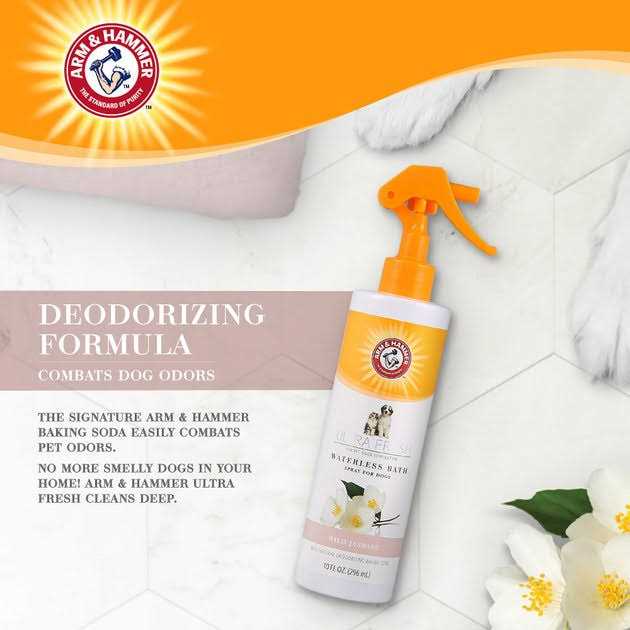 Arm & Hammer Ultra Fresh Waterless Bath Spray with Cucumber & White Tea - Pet Supplies online store