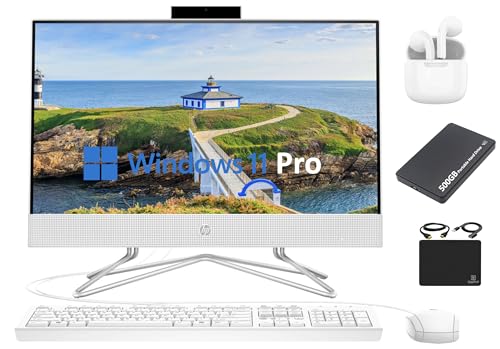 HP All-in-One Desktop Computer 2024 Newest, 21.5