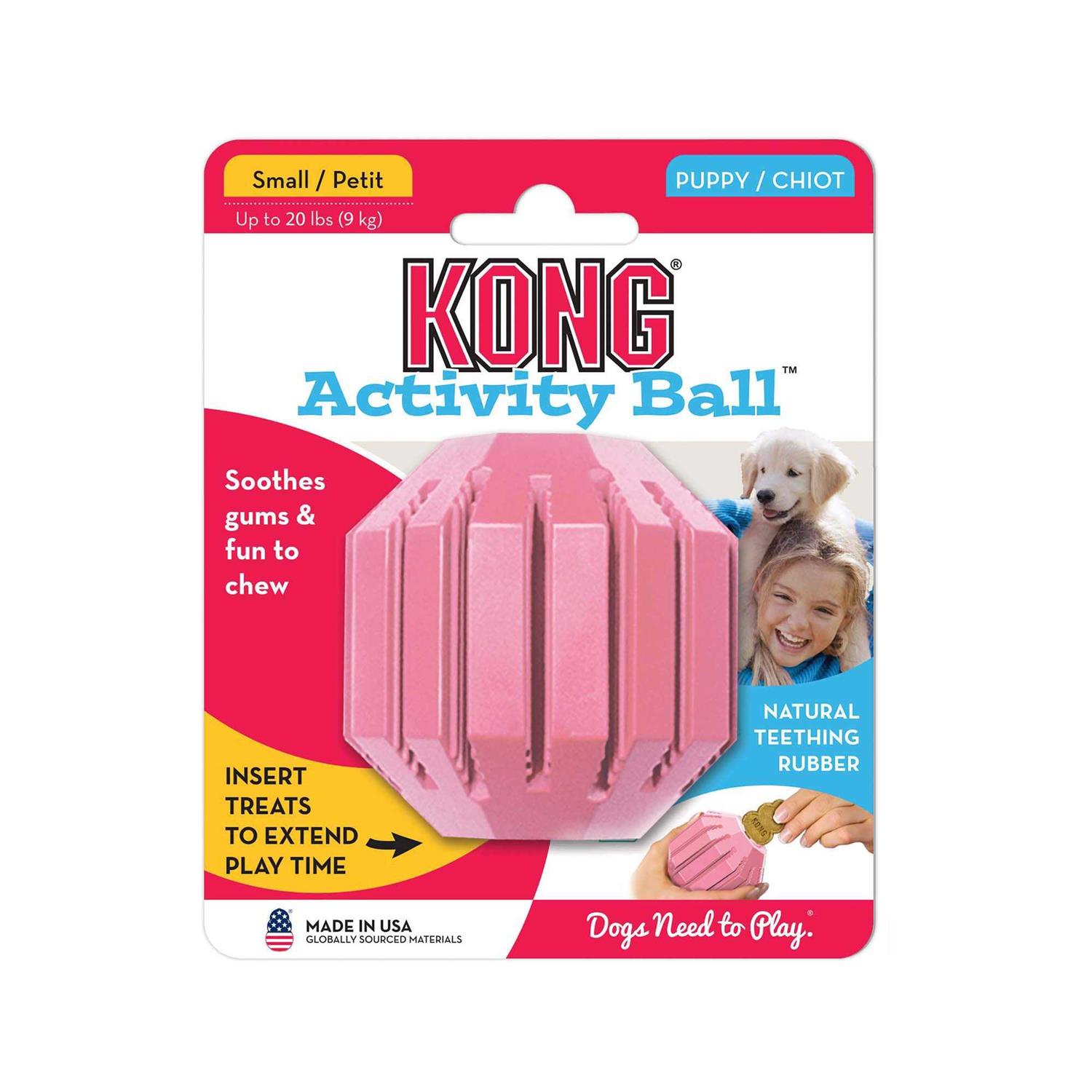 KONG Puppy Activity Ball Dog Toy - Pet Supplies online store