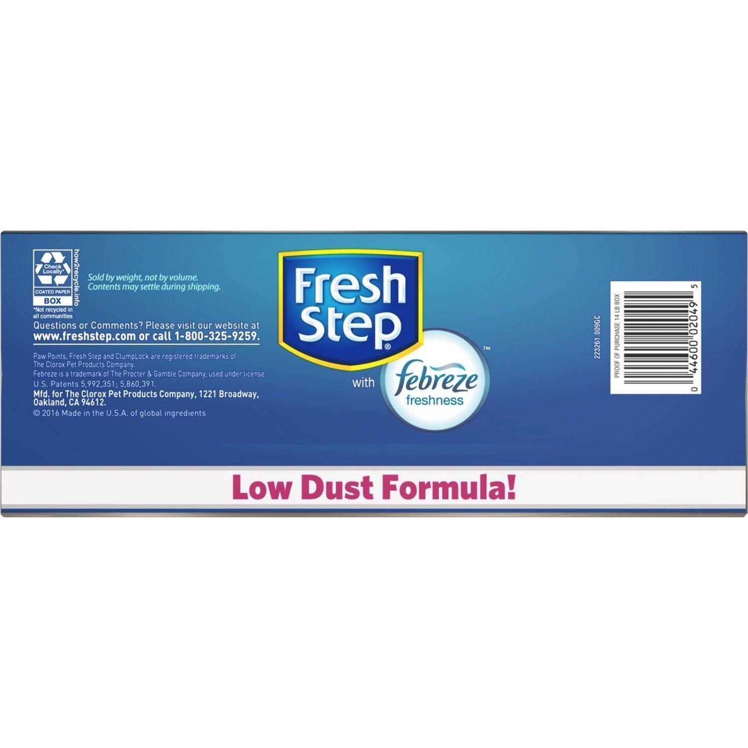 Fresh Step Multi-Cat Scented Litter Febreze - Pet Supplies online store