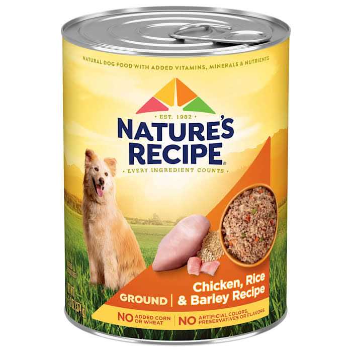 Nature's Recipe Easy to Digest Adult Dog Food Chicken Meal Rice & Barley - Pet Supplies online store