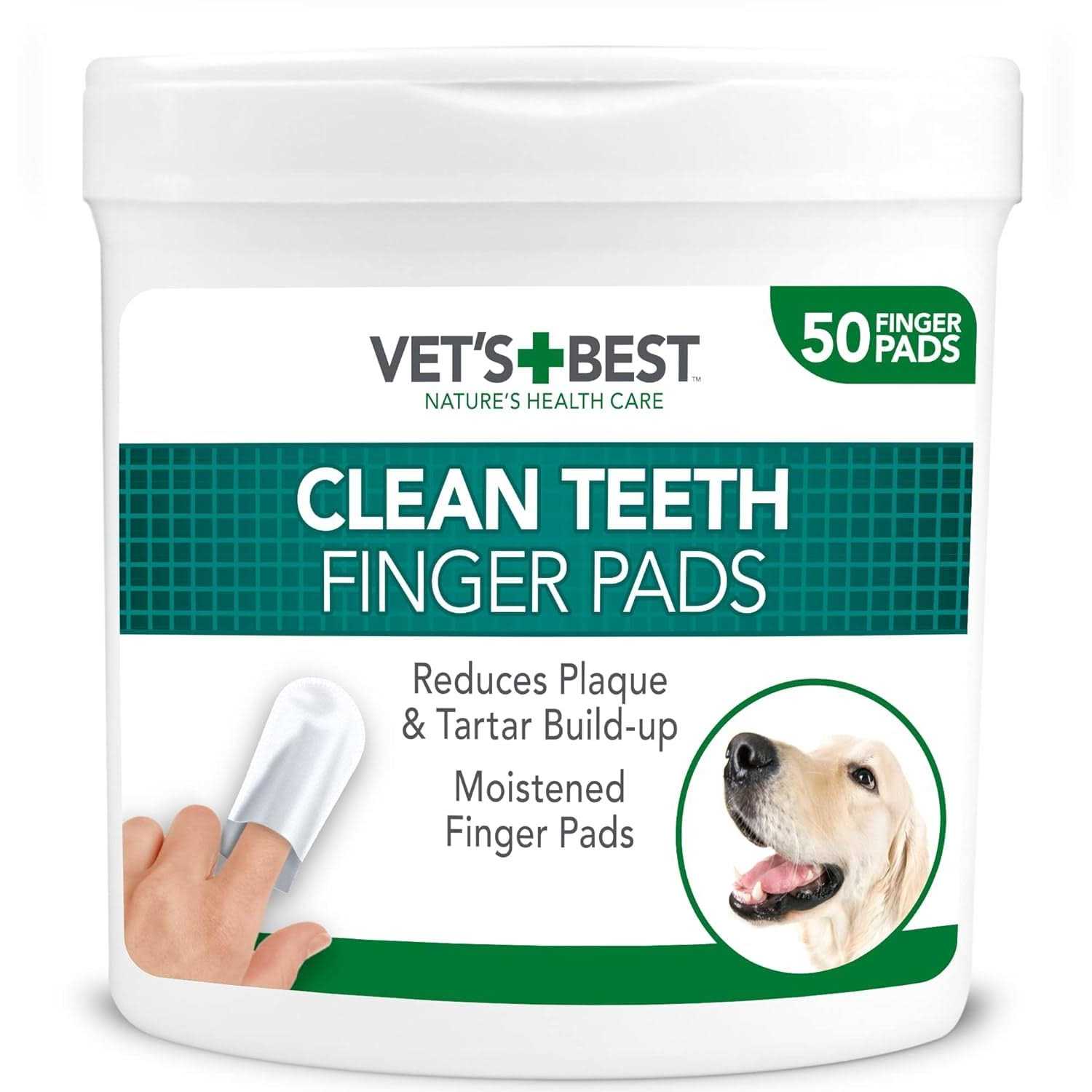 Vet's Best Clean Teeth Finger Pads - Pet Supplies online store