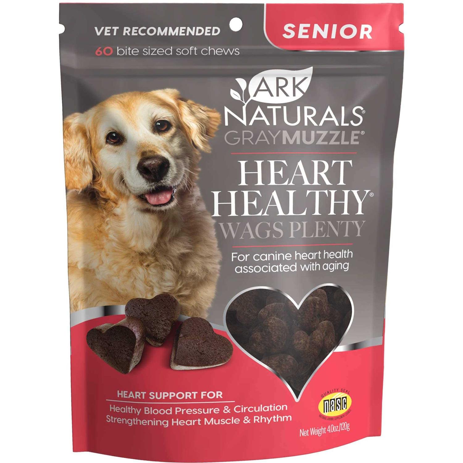 Ark Naturals Gray Muzzle Heart Healthy Wags Plenty - Pet Supplies online store