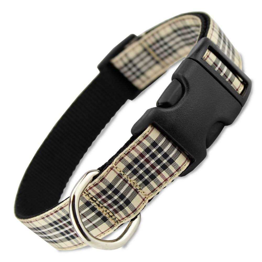 The Artful Canine Plaid Dog Collar - Pet Supplies online store