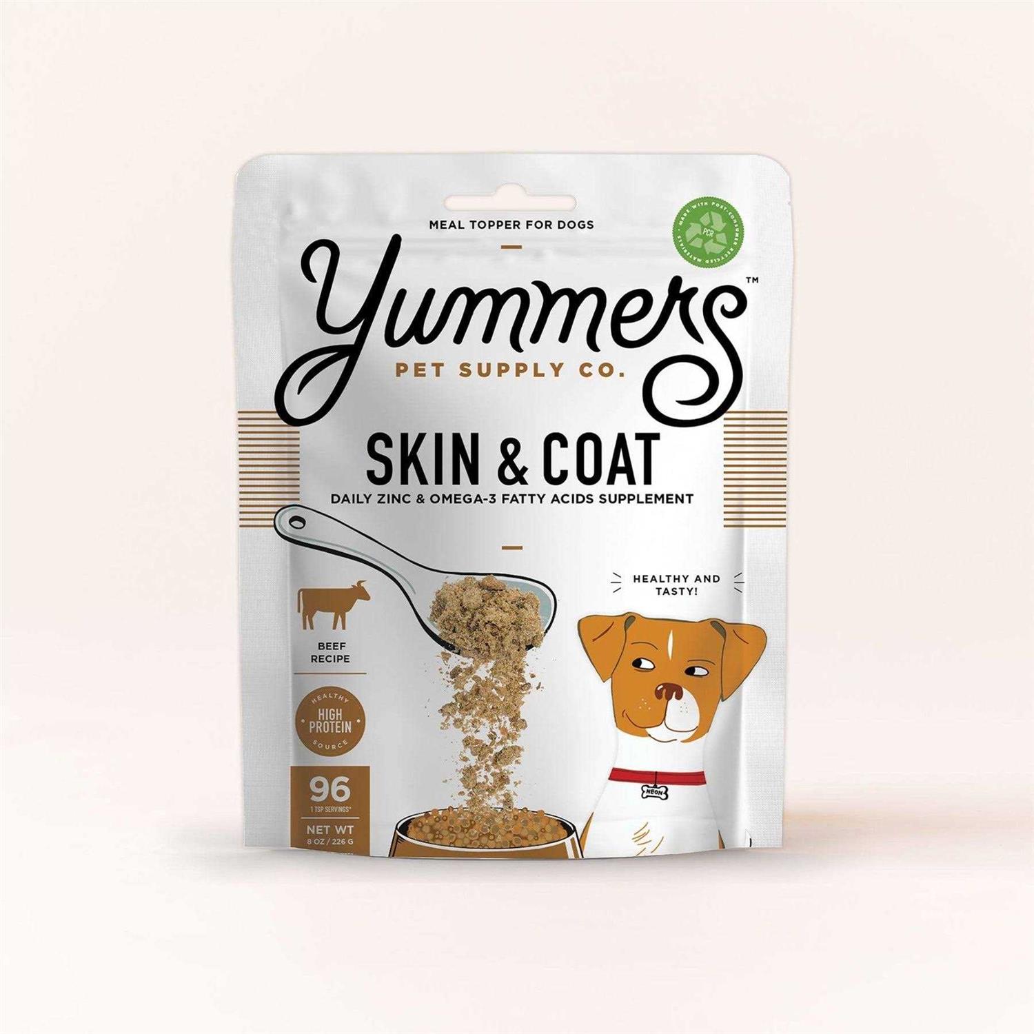 Yummers Skin & Coat Beef Dog Food - Pet Supplies online store