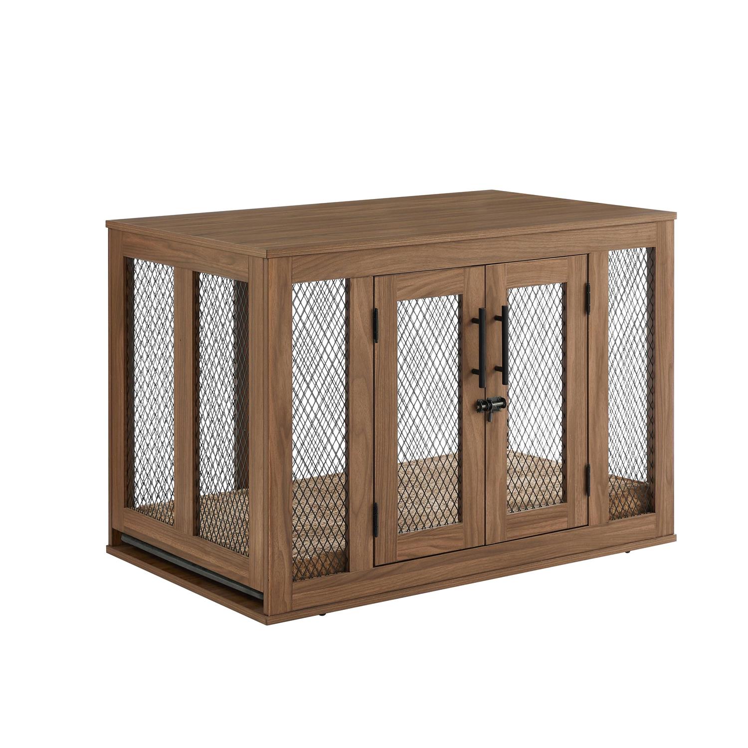 Unipaws Furniture Style Dog Crate with Tray - Pet Supplies online store