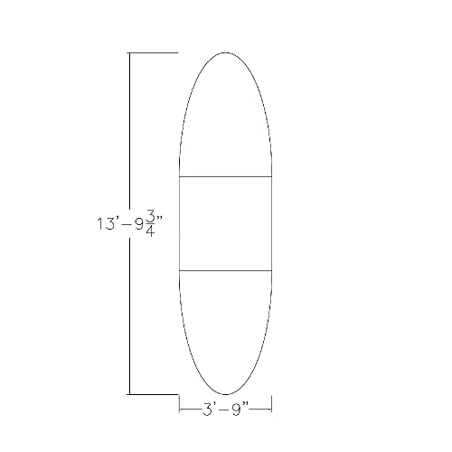 12 Person Modular Conference Table with Metal T Bases | Oval Meeting Table | Harmony Series | 14Ft | Sea Salt