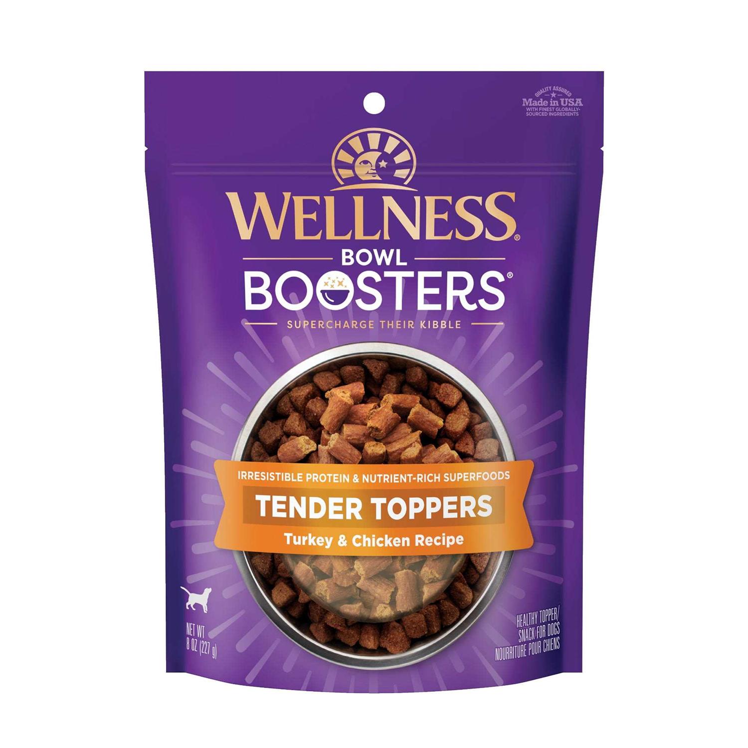 Wellness Bowl Boosters Tender Toppers Dog Food - Pet Supplies online store
