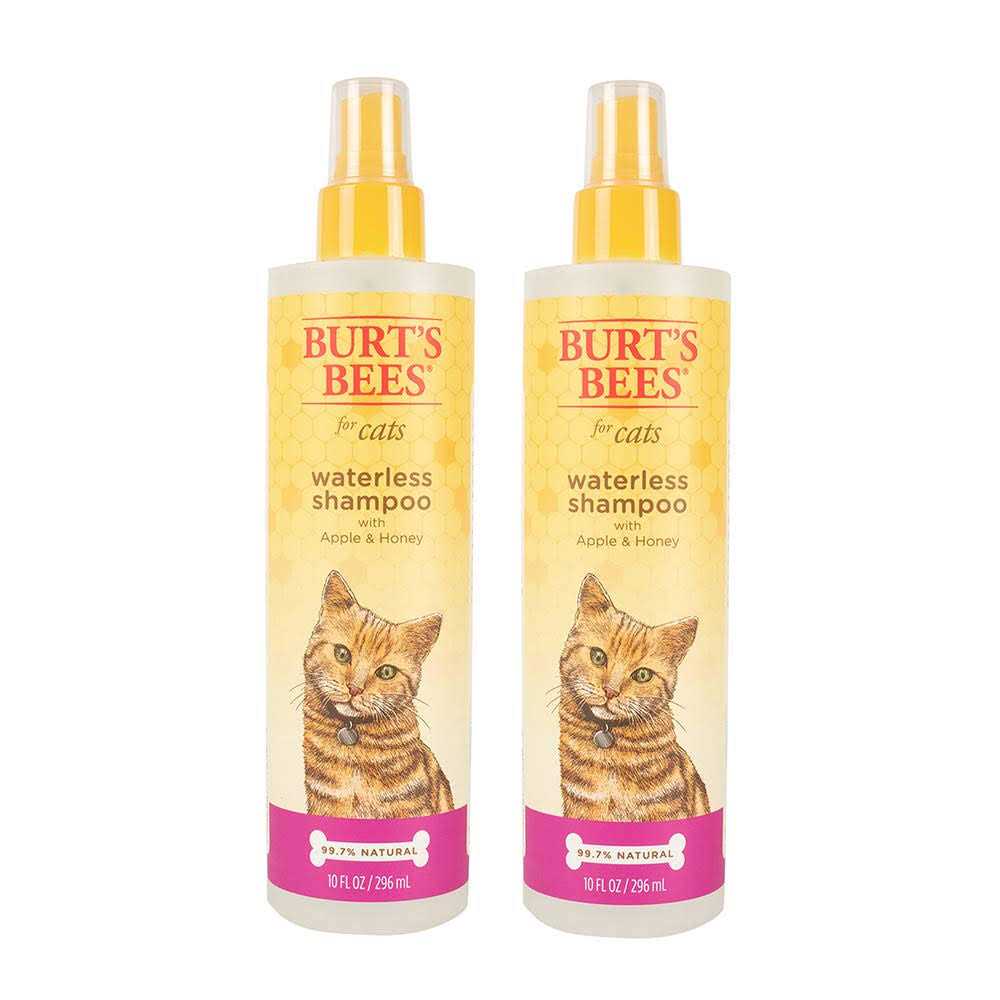Burt's Bees Waterless Shampoo for Cats with Apple & Honey - Pet Supplies online store