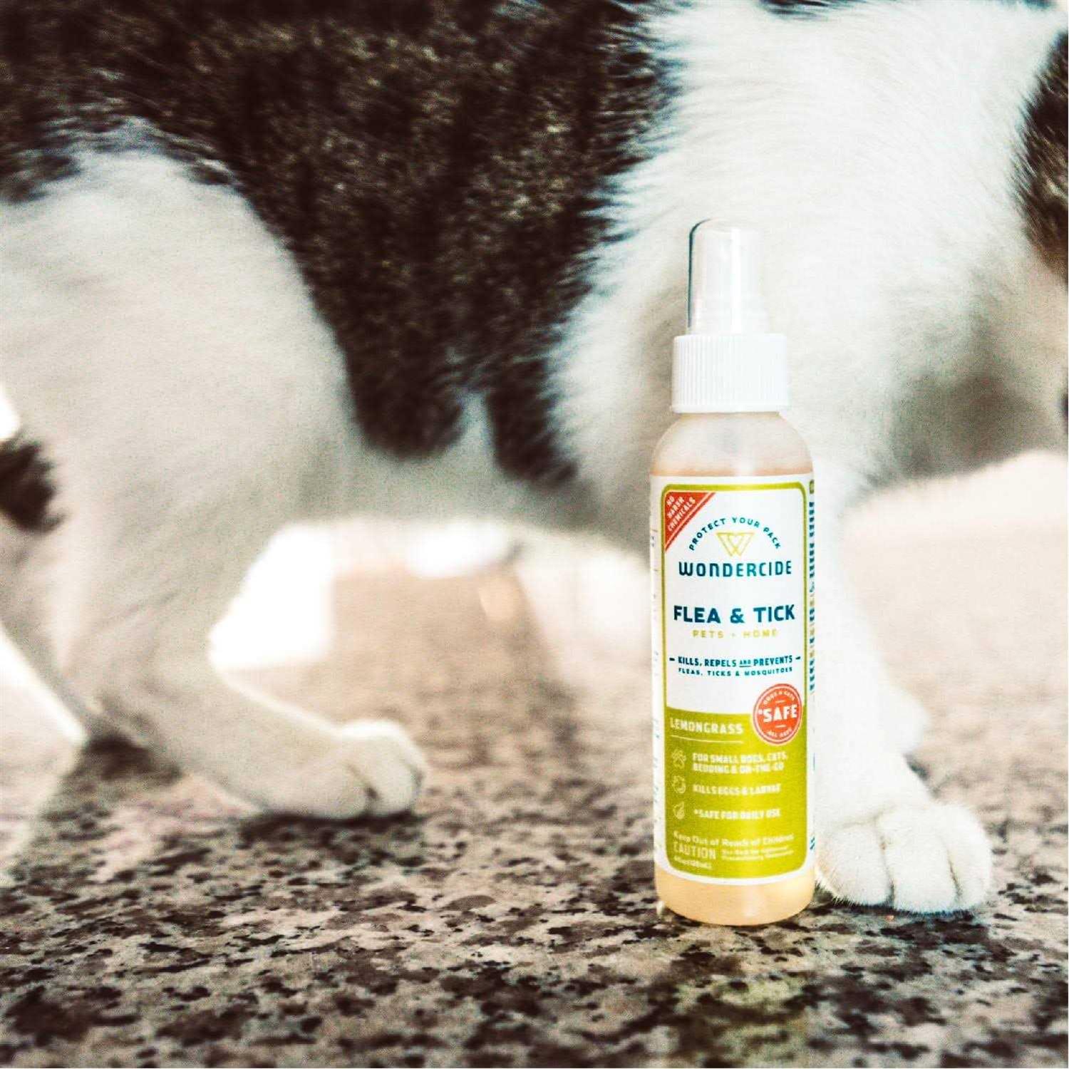 Wondercide Flea & Tick Spray Pets Home Rosemary - Pet Supplies online store