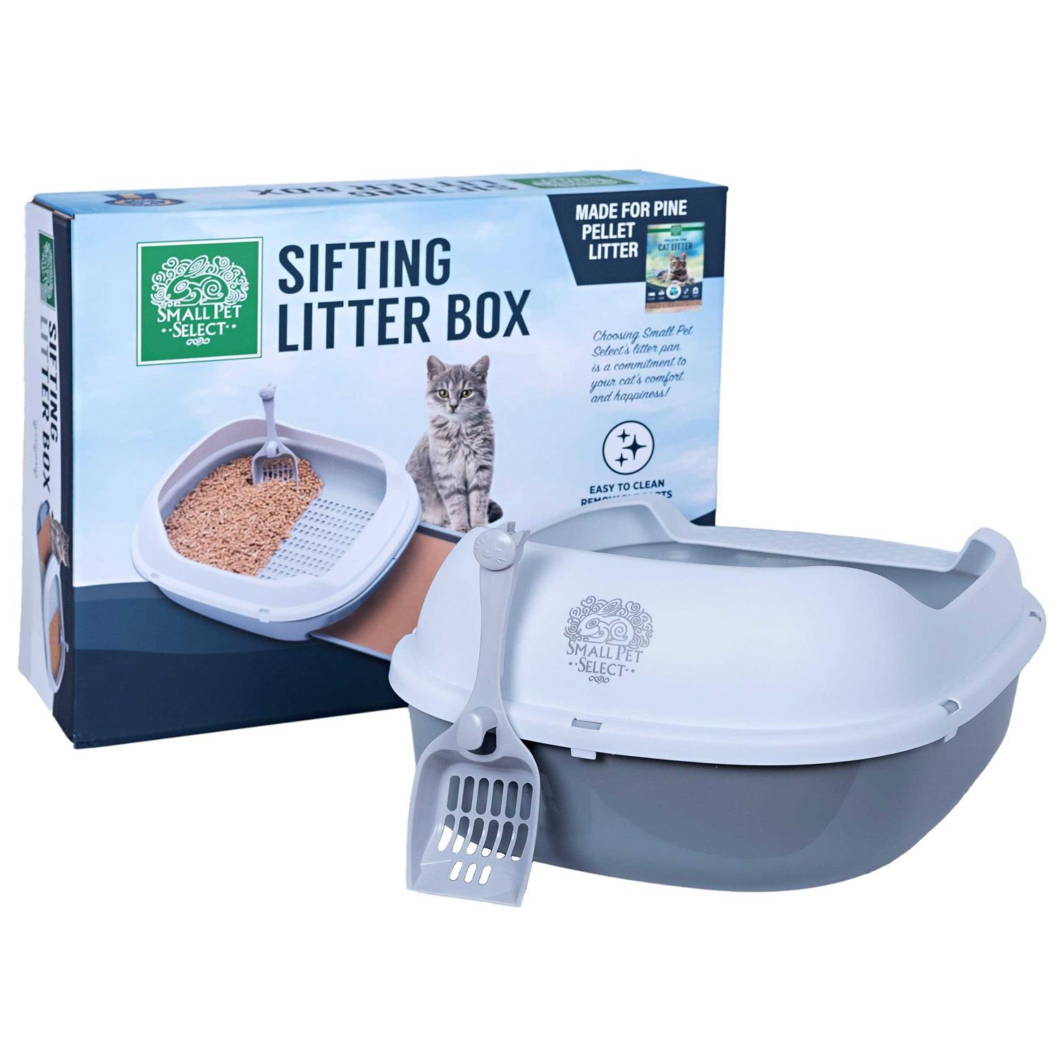 Small Pet Select Pine Pellet Cat Litter Box - Pet Supplies online store