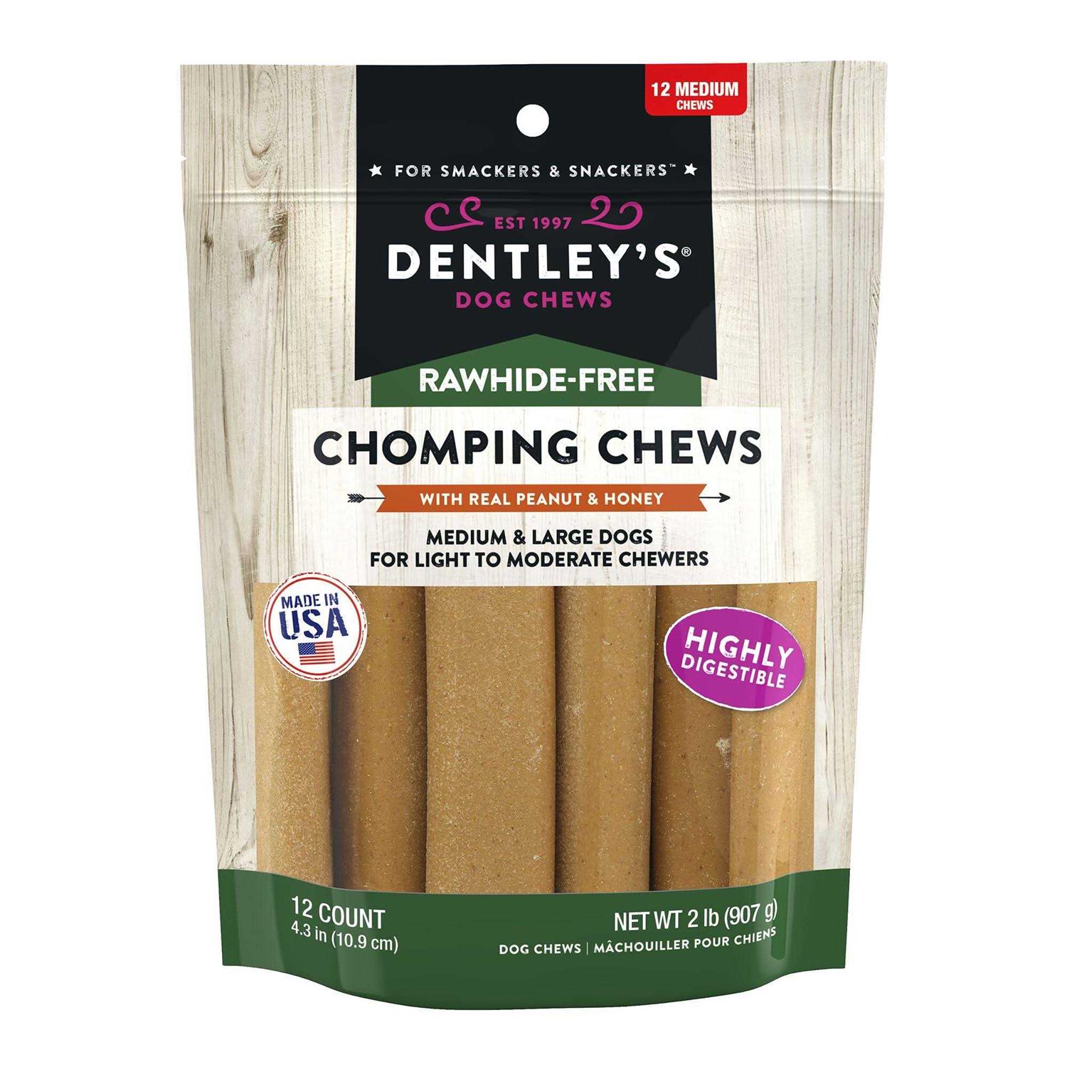 dentley's Rawhide-Free Jumbo Chomping Chews Dog Chew - Pet Supplies online store