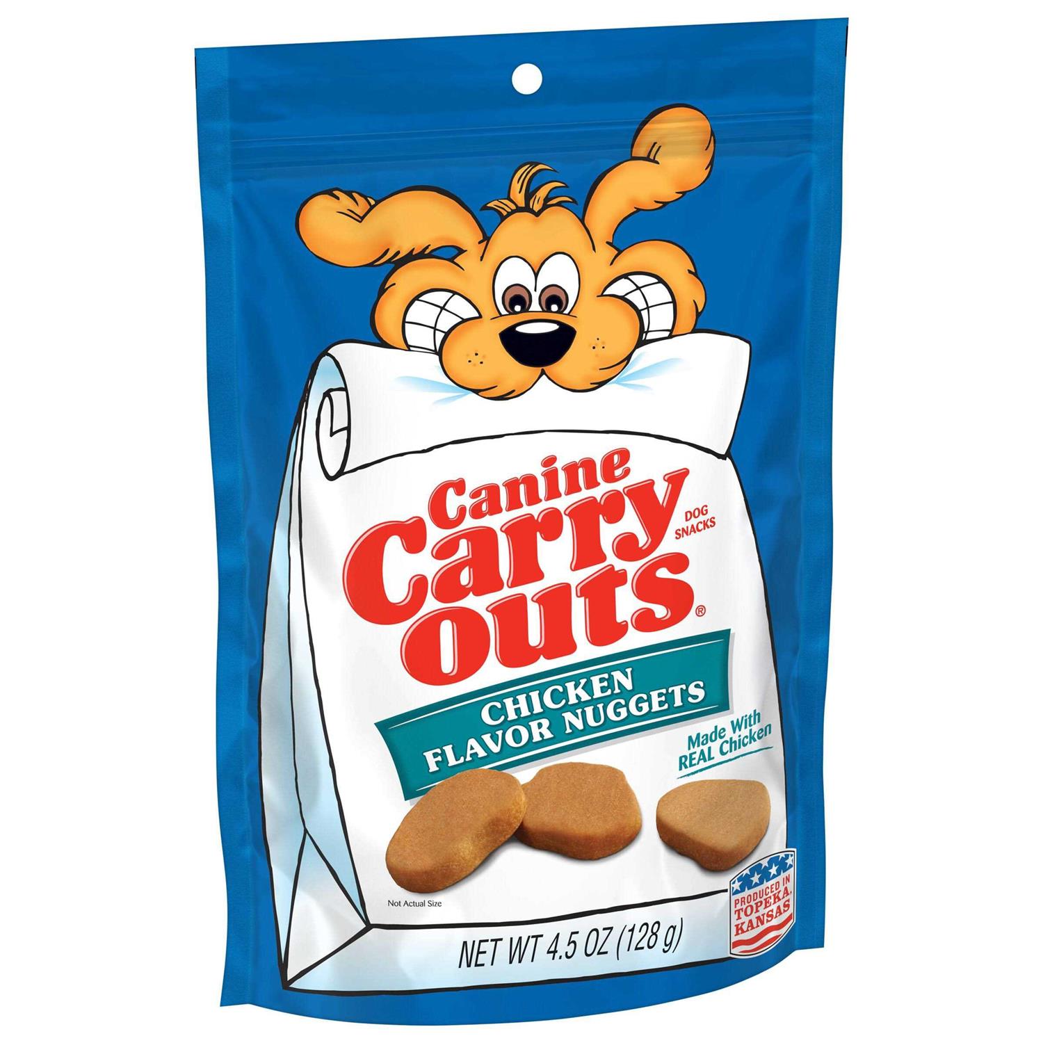 Canine Carry Outs Chicken Flavor Nuggets Dog Snacks - Pet Supplies online store