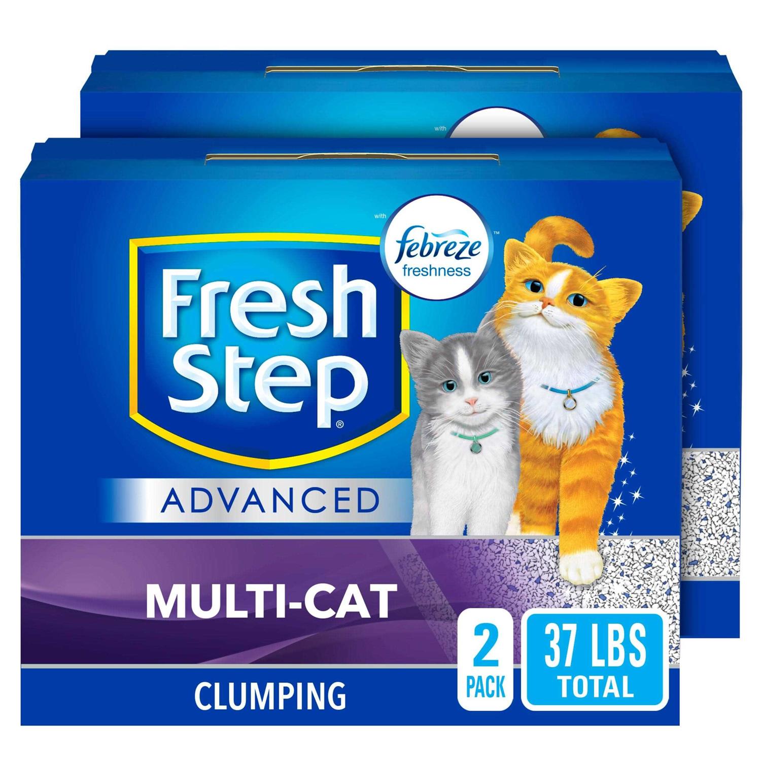 Fresh Step Advanced Clumping Cat Litter - Pet Supplies online store