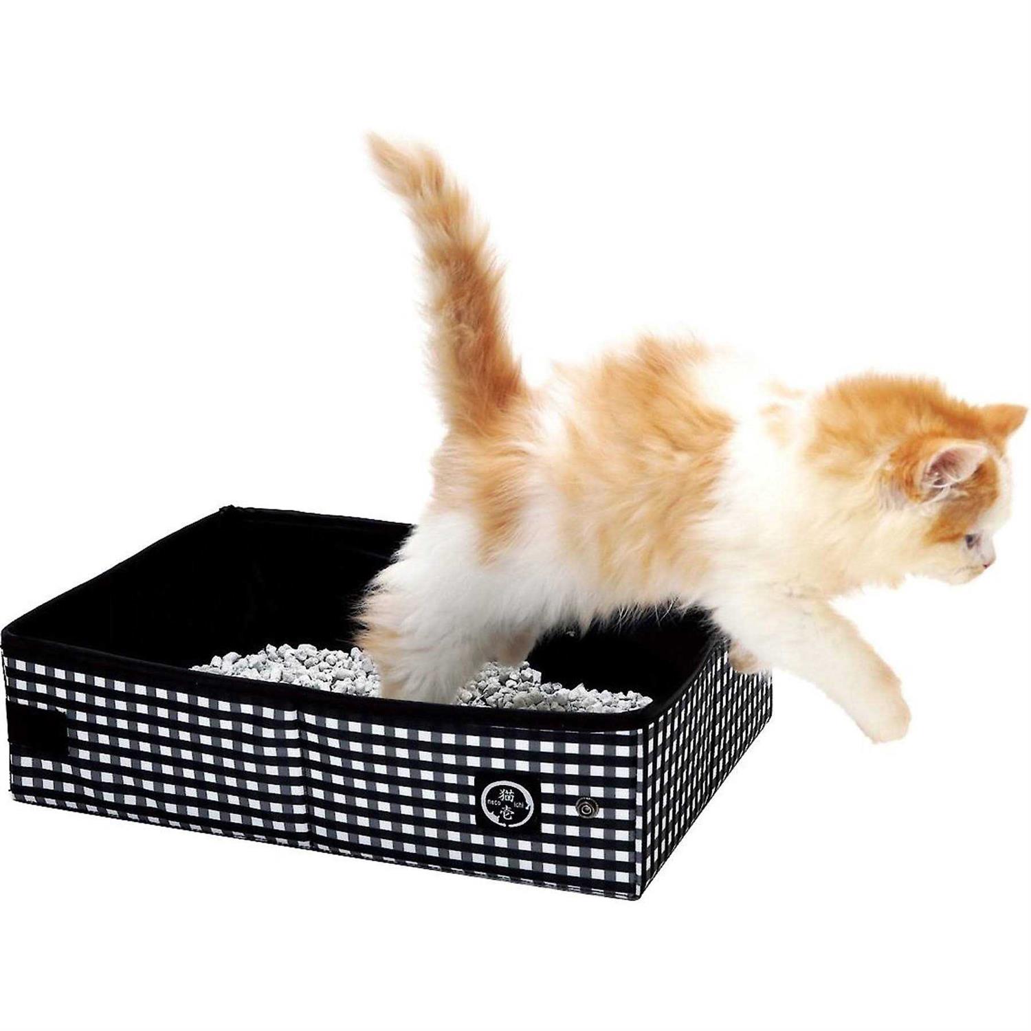 Necoichi Pop-up Portable Cat Litter Box - Pet Supplies online store