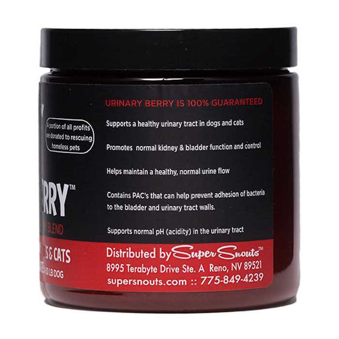 Super Snouts Urinary Berry - Pet Supplies online store