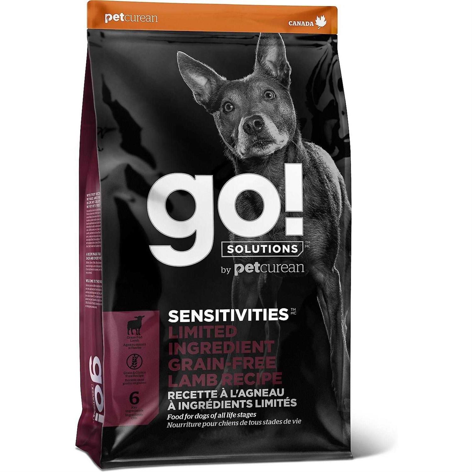 Go! Solutions Sensitivities Limited Ingredient Lamb Grain-Free Dry Dog Food - Pet Supplies online store