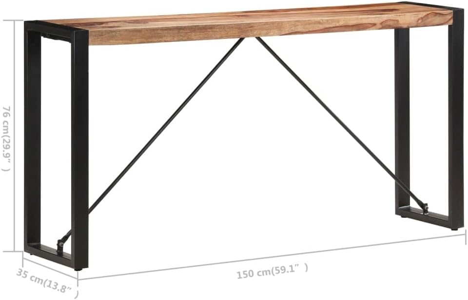 Narrow Console Table,Side Table,Entryway Table,Sofa Table,Living Room Table,for Living Room Bedroom,Apartment,59.1