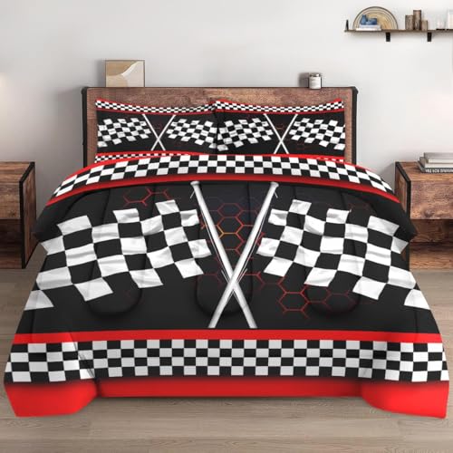 Queen Size Comforter Set with 2 Pillowcases, Princess Dinosaur Animal Cute Dino Soft Bedding Set for Kids and Adults Bedroom Bed Decor