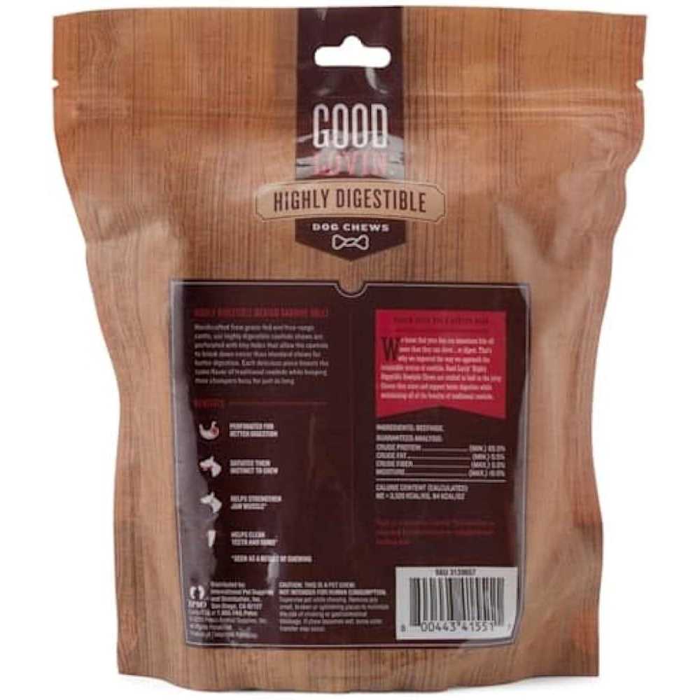 Good Lovin' Highly Digestible Rawhide Rolls for Dogs - Pet Supplies online store