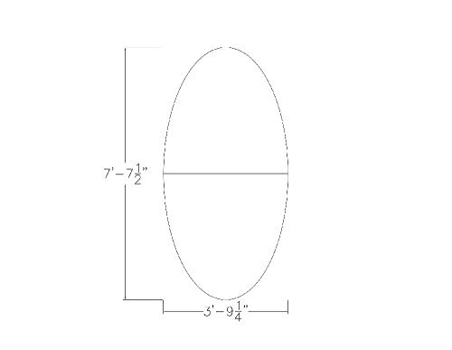 8 Ft Oval Shaped Conference Table with Square Matte Black Base | Harmony Series | 6 Person Conference Table | Asian Night