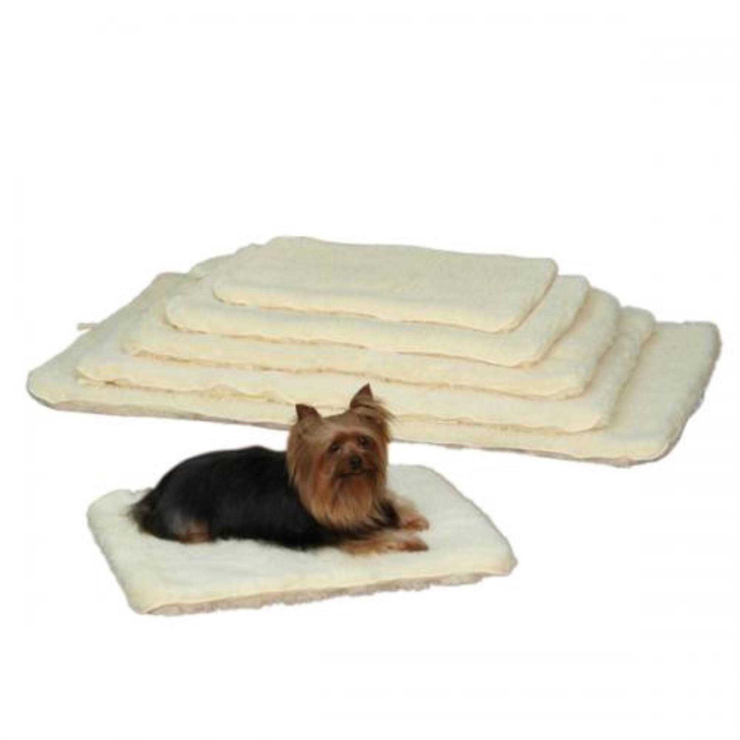 Slumber Pet Double Sided Sherpa Mat Natural - Pet Supplies online store