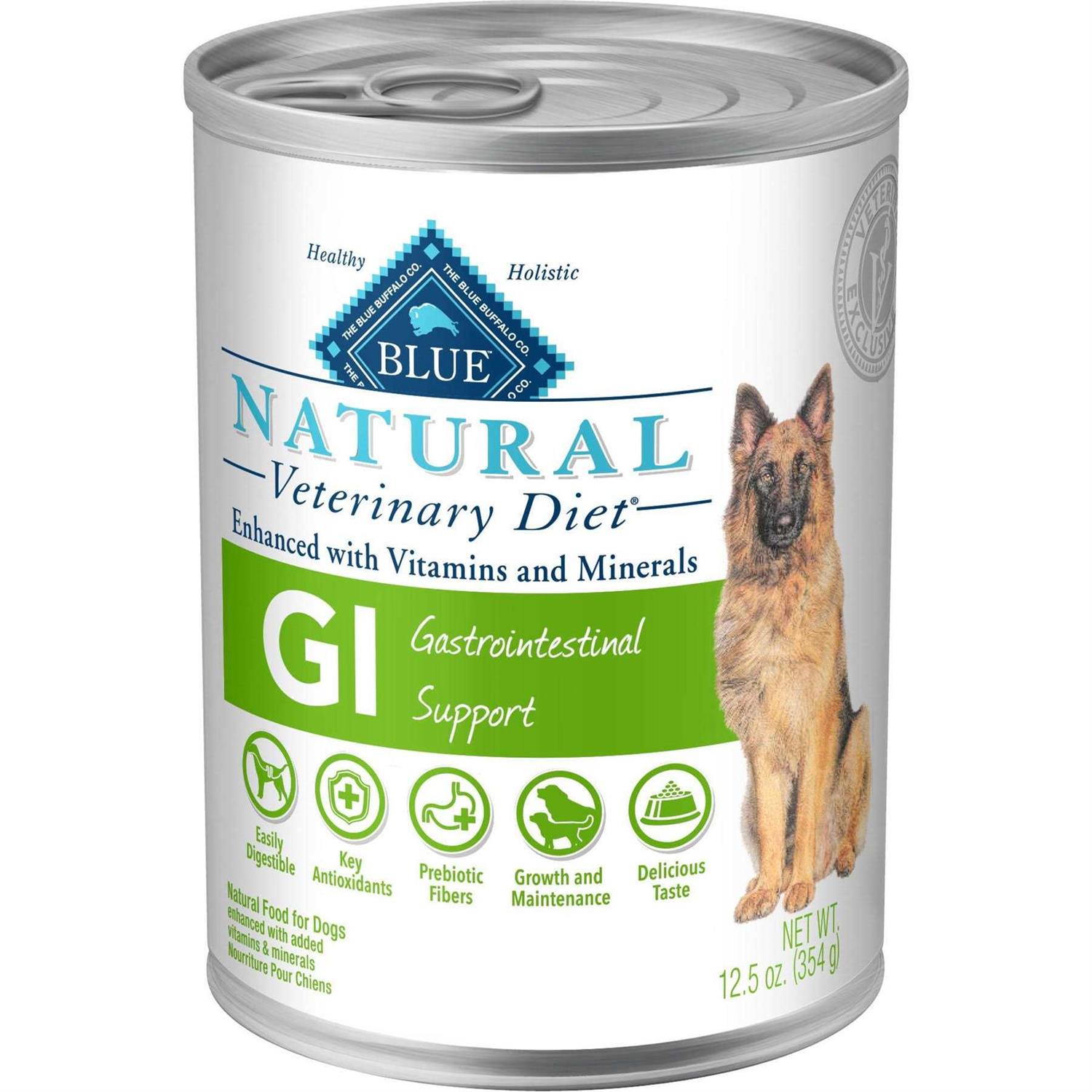 Blue Buffalo Natural Veterinary Diet GI Gastrointestinal Support Low Fat Dry Dog Food - Pet Supplies online store