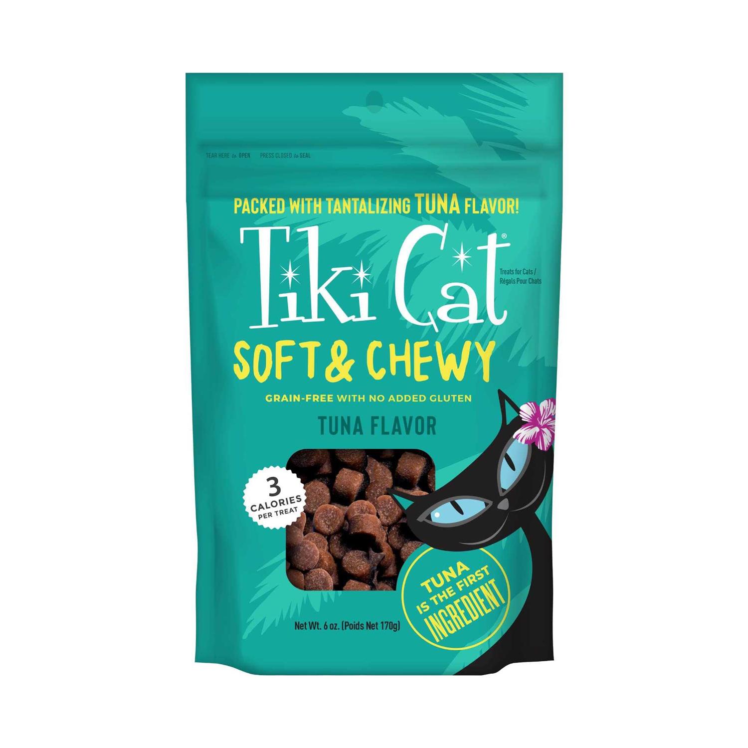 Tiki Cat Soft & Chewy Cat Treats Tuna - Pet Supplies online store