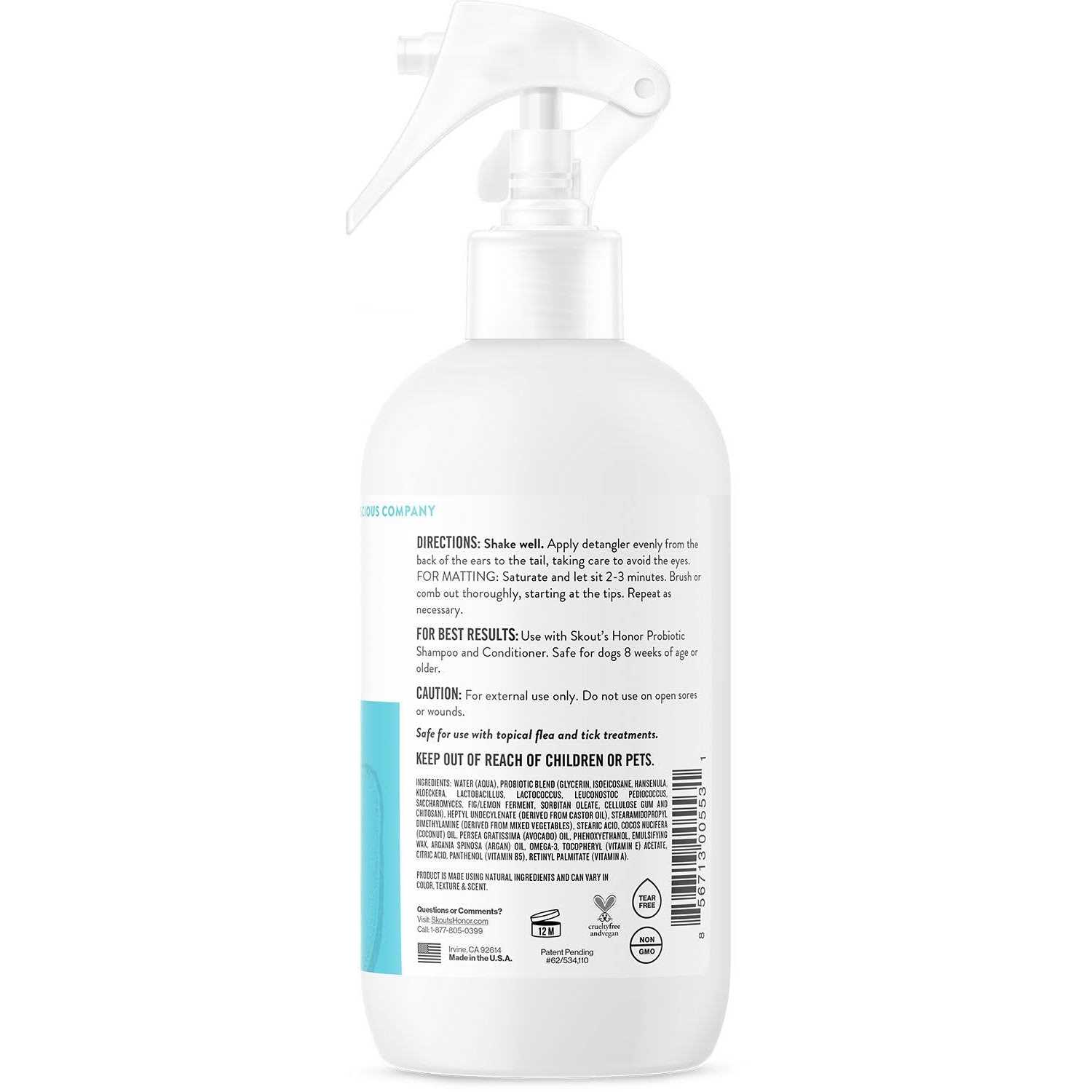 Skout's Honor Probiotic Detangler - Pet Supplies online store
