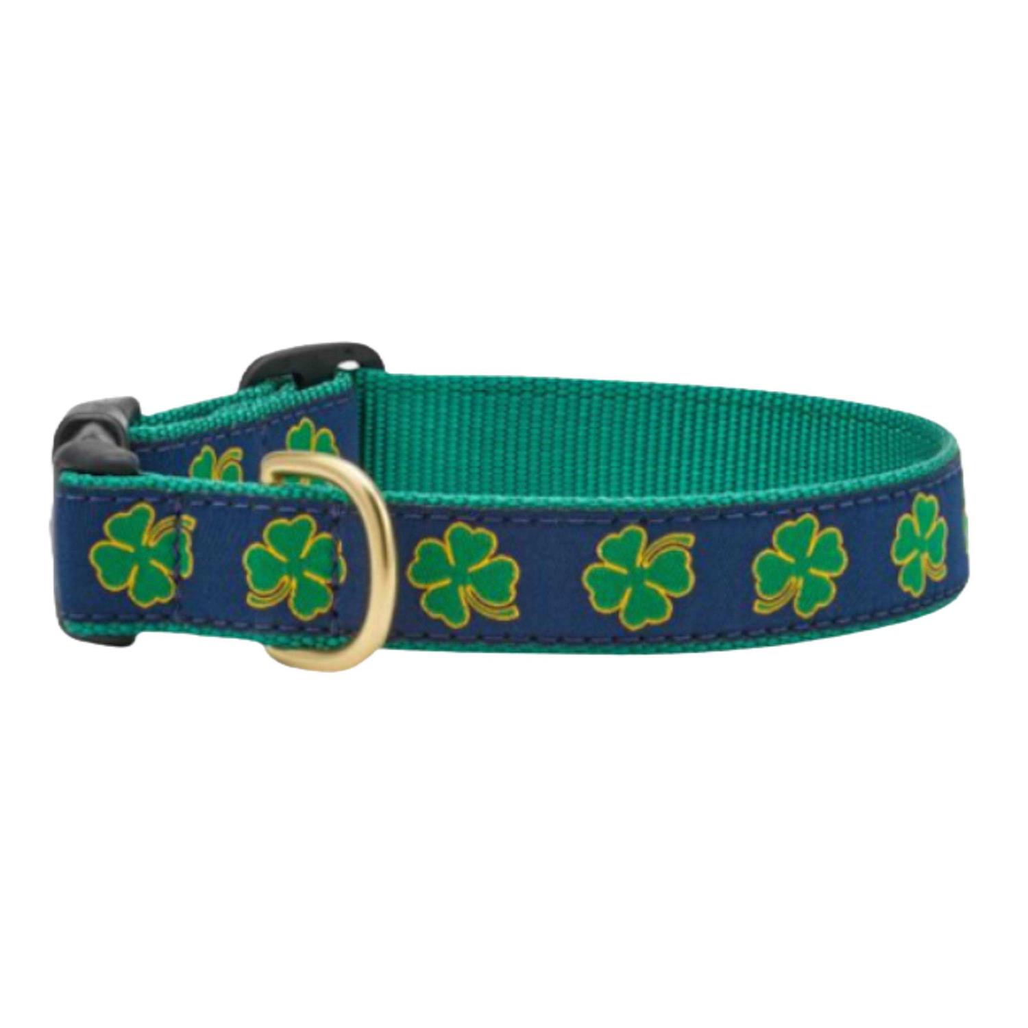 Up Country Dog Collar Shamrock Wide - Pet Supplies online store