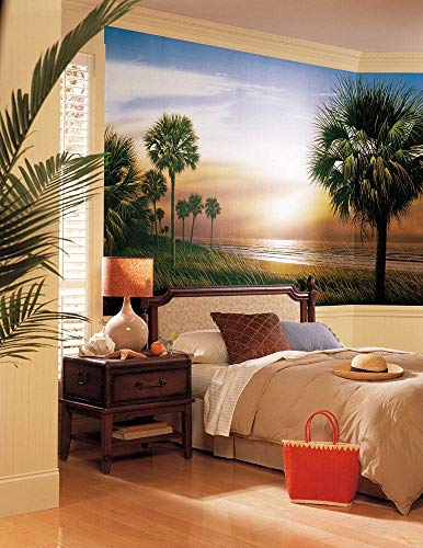 RoomMates Rail Prepasted Mural Ultra-Strippable, Dinosaur Chair, 6' x 10.5'