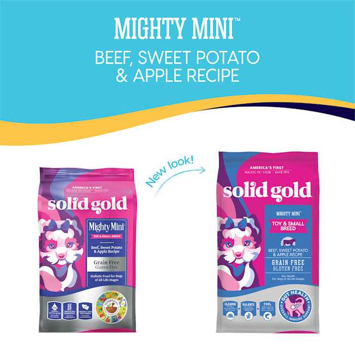 Solid Gold Mighty Mini Small-Breed Grain-Free Dog Food - Pet Supplies online store