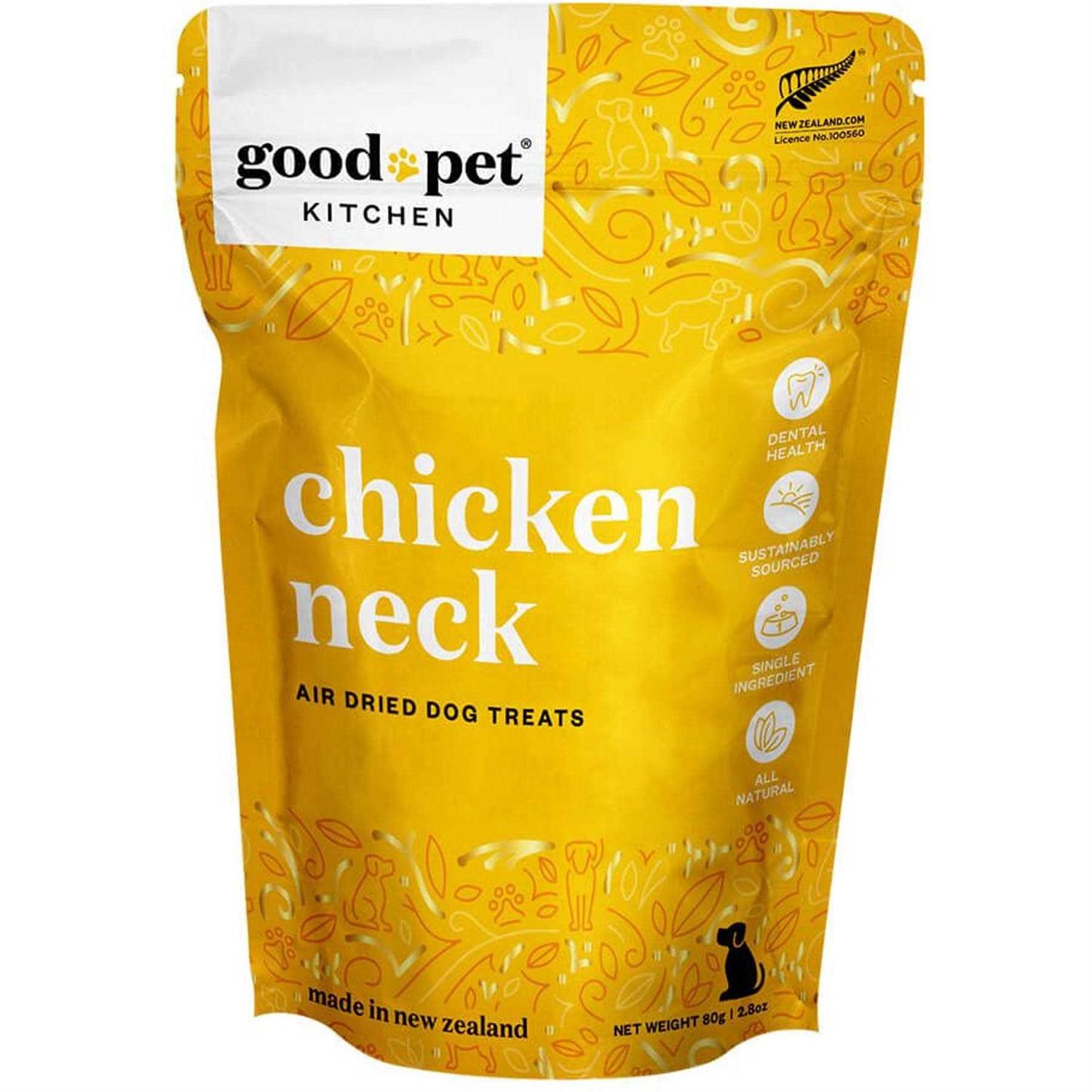 Good Pet Kitchen Chicken Neck Air Dried Dog Treat - Pet Supplies online store