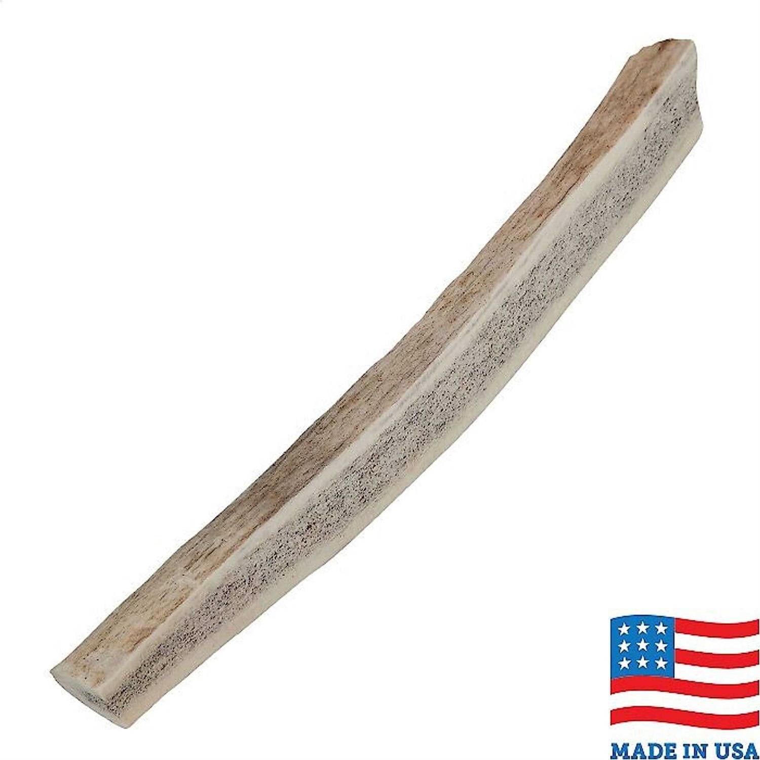 Bones & Chews Made in USA Elk Antler Split with Liver Flavor Dog Chew - Pet Supplies online store