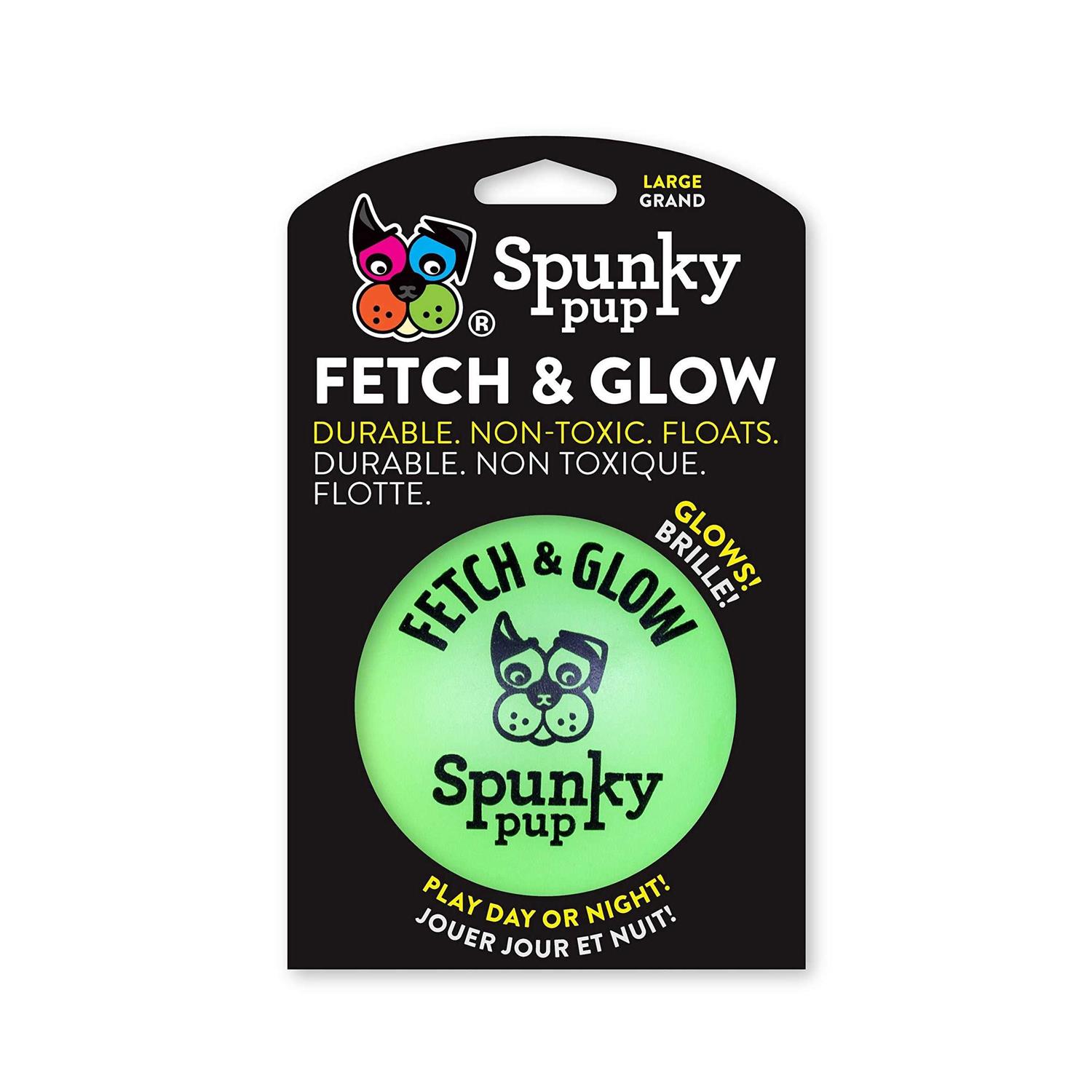 Spunky Pup Fetch Glow Ball - Pet Supplies online store