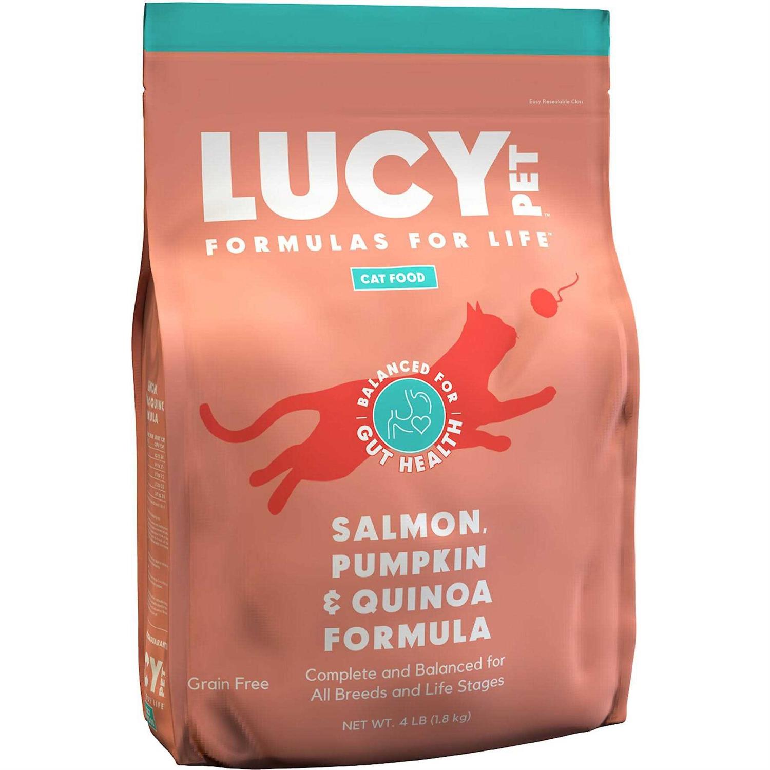 Lucy Pet Products Formulas for Life Dry Cat Food Salmon - Pet Supplies online store