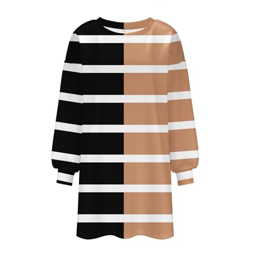 Long Sleeve Sweaters for Women Casual Women 2024 Fall Sweater Ribbed Pullover Loose Crewneck Versatile Sweater