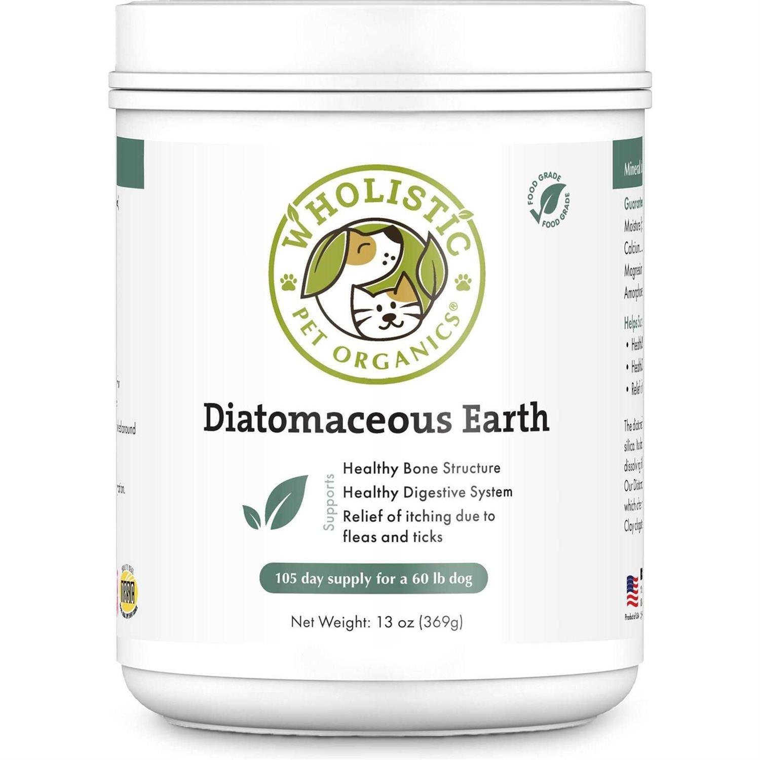 Wholistic Pet Organics Diatomaceous Earth for Dogs - Pet Supplies online store