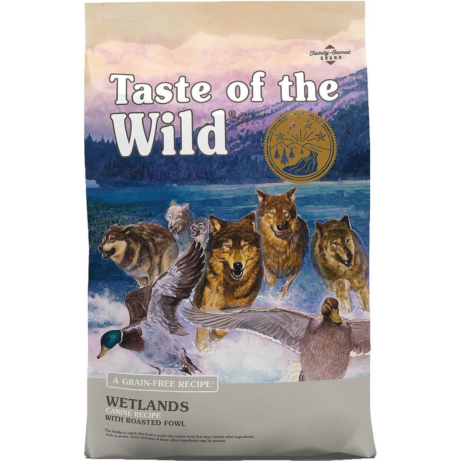 Taste of the Wild Dog Food Wetlands - Pet Supplies online store